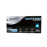Guante Nitrilo Calibre 8 Talla M Caja x50 Unidades