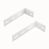 Set de 2 Escuadra Blanco 13 cm