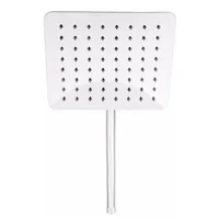 Regadera Ducha Metal Cuadrada 30Cms-Cromo Tubo 10714