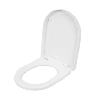 Asiento Sanitario Fussion Redondo Blanco Cierre Suave