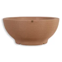 Matera Plástica Ovalada Puffy Lisa 78.5x34cm Arena