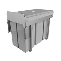 Caneca Plástica 10L Gris