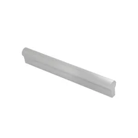 Manija Aluminio Cilindrica Base Rectangula 96mm