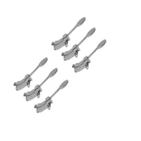Kit X 6 Und Grifería Válvula Pedal Alta Calidad Industrial Consumo 10 l/min
