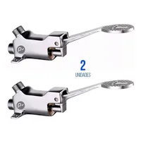 Kit Válvula De Pedal Alto Trafico Para Grfiería Institucional X2 Und 8424 Consumo 10 l/min