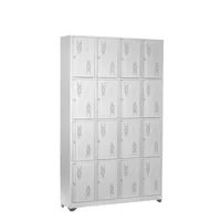Locker 16 Puestos 200x123x30cm Blanco
