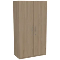 Clóset Tradición 2 Puertas 185X100X50 Madera Natural