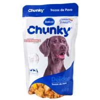 Comida Húmeda Para Perro Deli Dog Trozos Pavo Chunky 100g