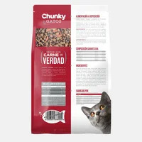 Comida Seca Para Gato Salmón Y Cordero Chunky 1.5kg