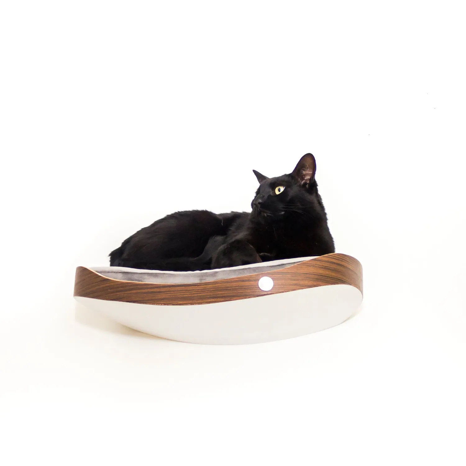 Repisa Flotante Para Gatos 50X32X13Cm Mediano Wengue