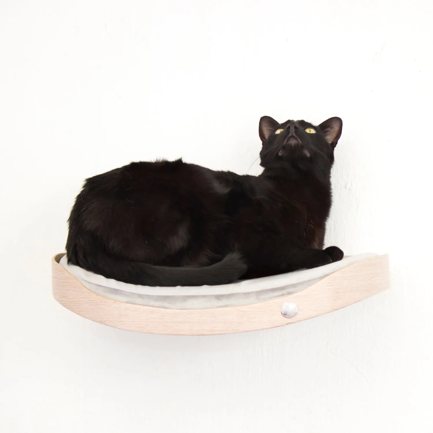 Repisa Flotante Para Gatos 50X32X13Cm Mediano Gris