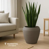 Matera Tramontina Egípcio en Polietileno Concreto 54 cm