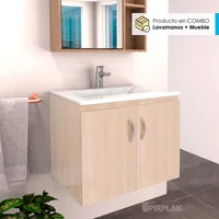Lavamanos Trentino 63X48 Con Mueble Básico Elevado - Mali