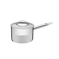 Olla Alta Tramontina Professional de acero inoxidable fondo triple 16 cm