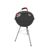 Asador A Carbón Circular Con Tapa Diam 53 Cm
