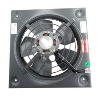 Extractor Axial Hxm250 Instalación Muro Metal