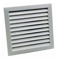 Rejilla Ventilación 8x8(20x20Cm)Ventana Plastico Bl