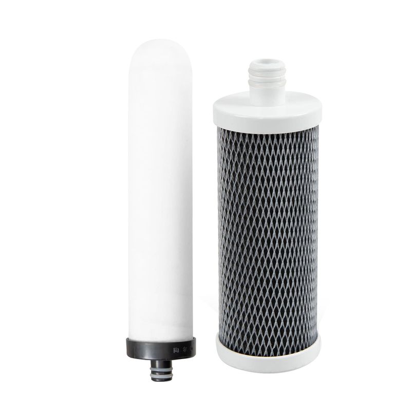 Kit 2 Repuestos Filtro Purificador Agua Doble ECOTRADE FILTERS ...
