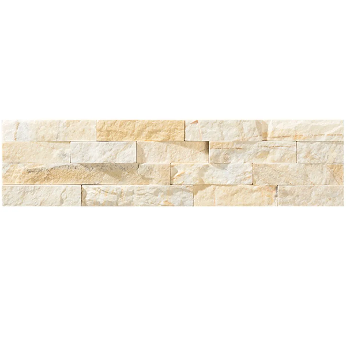 INTERMATEX - Piedra Natural Sparta Crema 10X40  Caja 0,40 M2