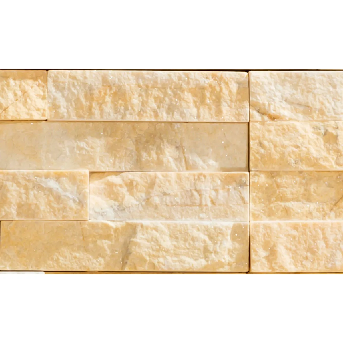 INTERMATEX - Piedra Natural Sparta Crema 10X40  Caja 0,40 M2