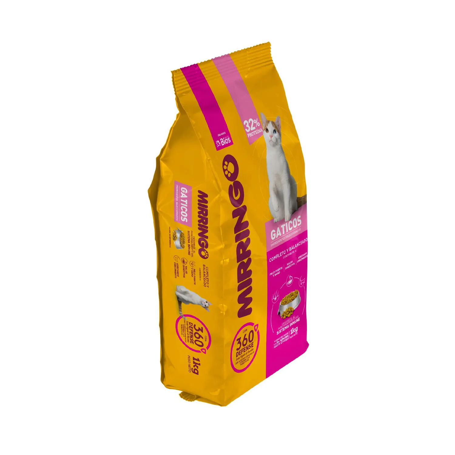 Comida Seca Para Gatos Mirringo 1kg Mirringo 3