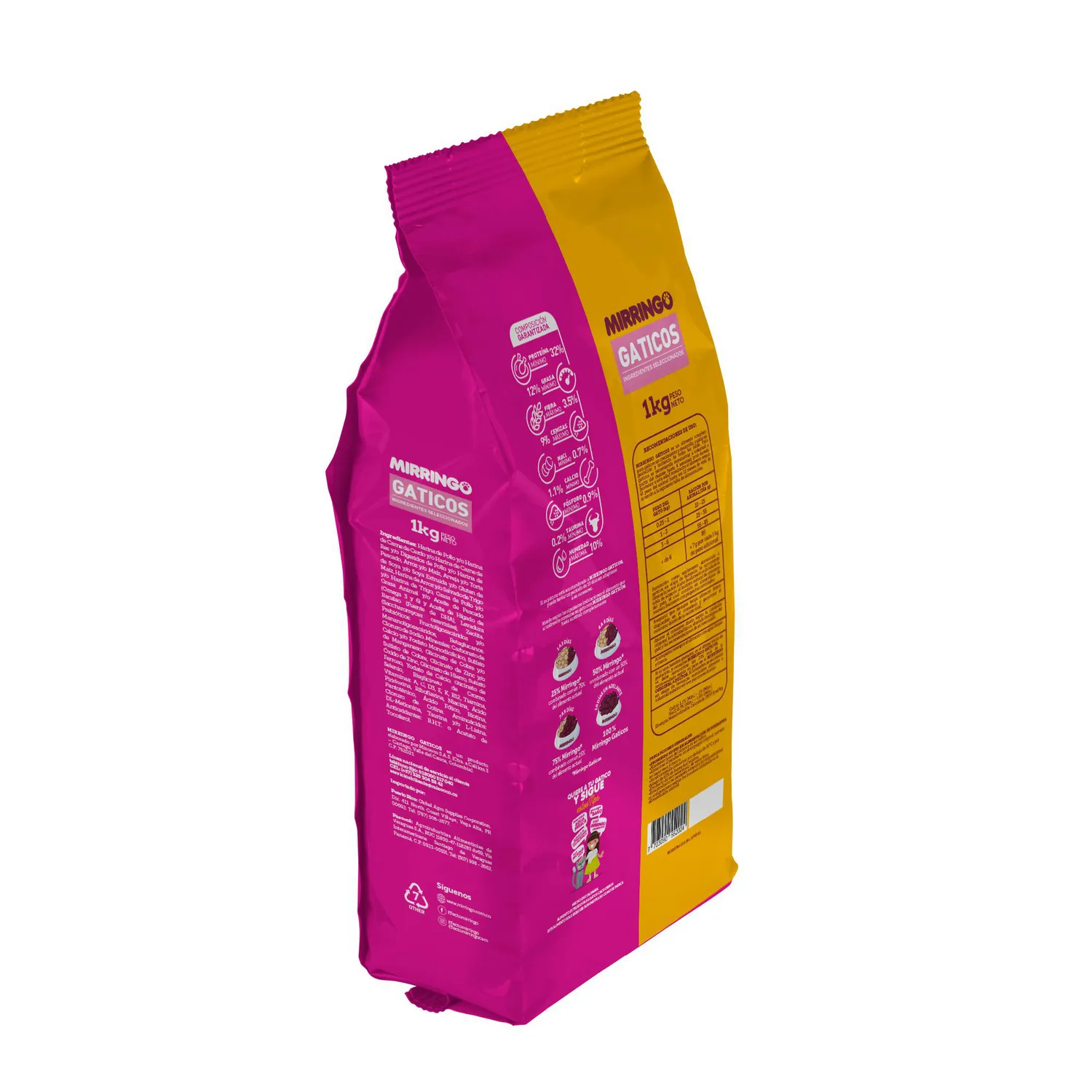 Comida Seca Para Gatos Mirringo 1kg Mirringo 4