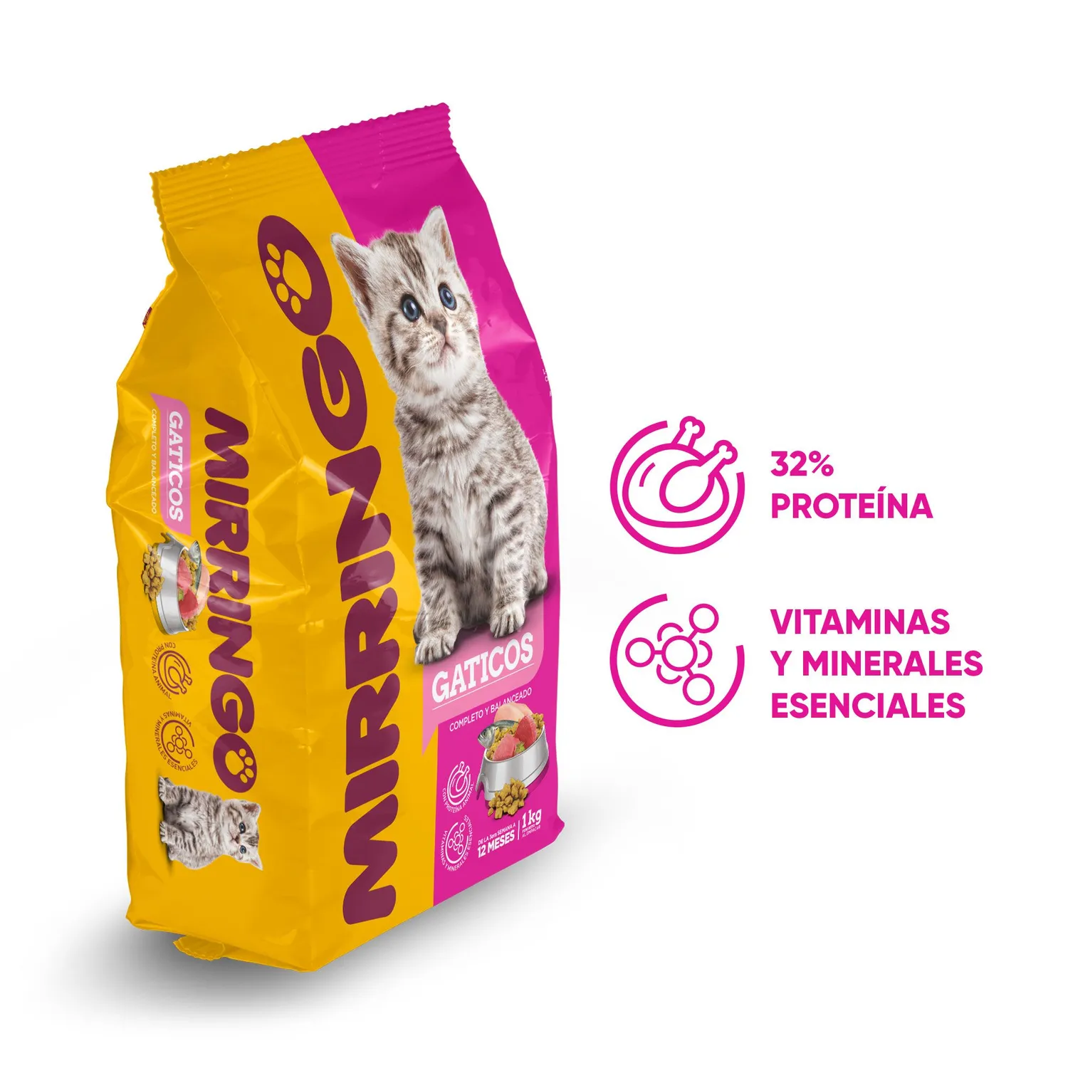 Comida Seca Para Gatos Mirringo 1kg Mirringo 6