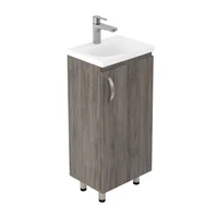 Kit Lavamanos Eco 40X30 Blanco-Mbl Básico Piso Tambo