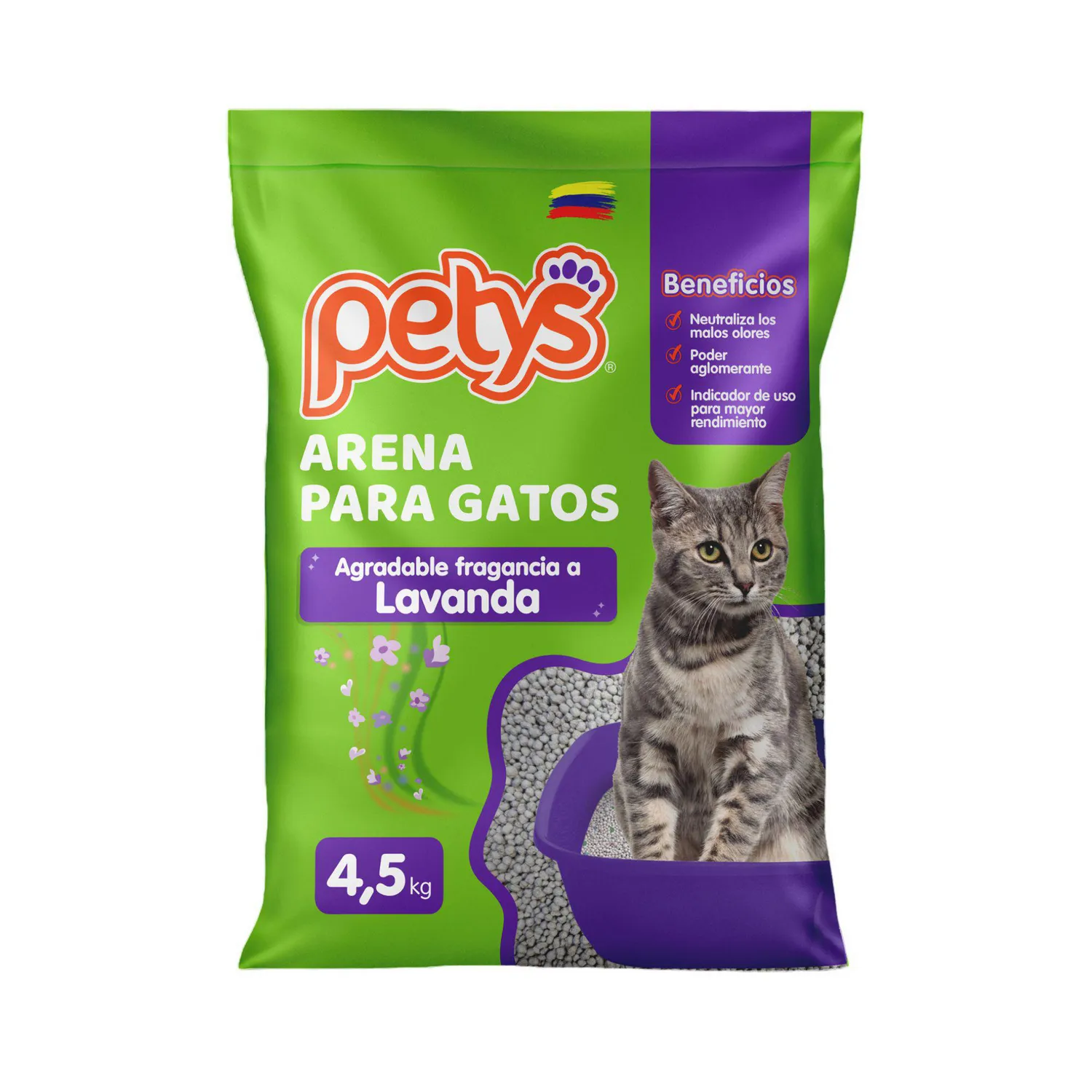 Arena Sanitaria Gato Petys 4.5 Kg