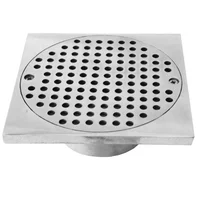 Rejilla Anticucaracha 3 pulg x 3 pulg x 2 pulg Aluminio para Tubería 2 pulg