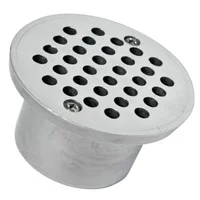 Rejilla Anticucaracha 3 pulg x 2 pulg Aluminio para Tubería 2 pulg