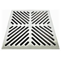 Rejilla Plana Decorativa 12 pulg x 12 pulg Aluminio