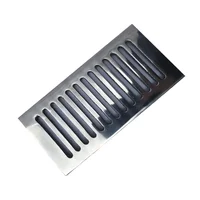 Rejilla Plana Decorativa 4 x 8 Aluminio Ductos Gas Ventilación