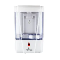 Dispensador de Jabón Líquido Automático Plástico Blanco 700 ml de 16x10 cm