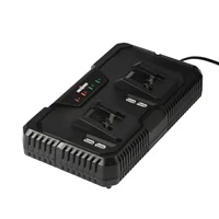 Cargador Doble 20V Para Batería Herramientas Brushless Ubermann
