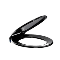 Asiento Comodor Redondo Negro Corona