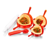 Set x3 Moldes para Empanadas Cortador + Rodillo