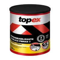Impermeabilizante Topex 7 Años 1/4 Galón Gris