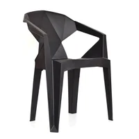 Silla Comedor Fija River Negro Bonno