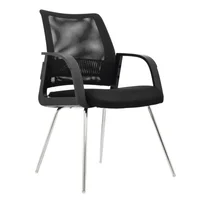Silla Comedor Fija Polo Negro Bonno