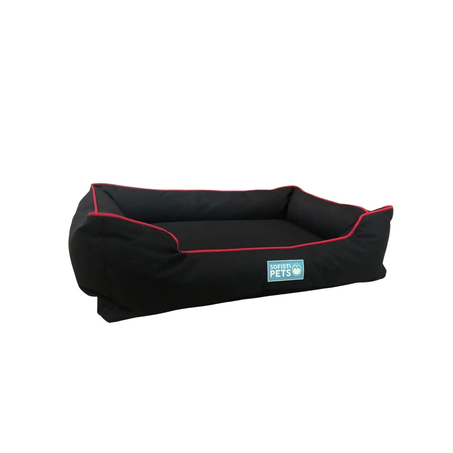 Cama Para Perro Impermeable 75X55X20Cm Mediana Negra Sofistipets