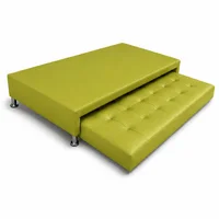 Cama Nido Jafar Semidoble 120X190 Microfibra Verde