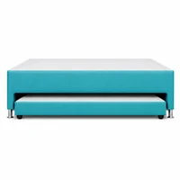 Cama Nido Sencilla 90X190 Microfibra Azul