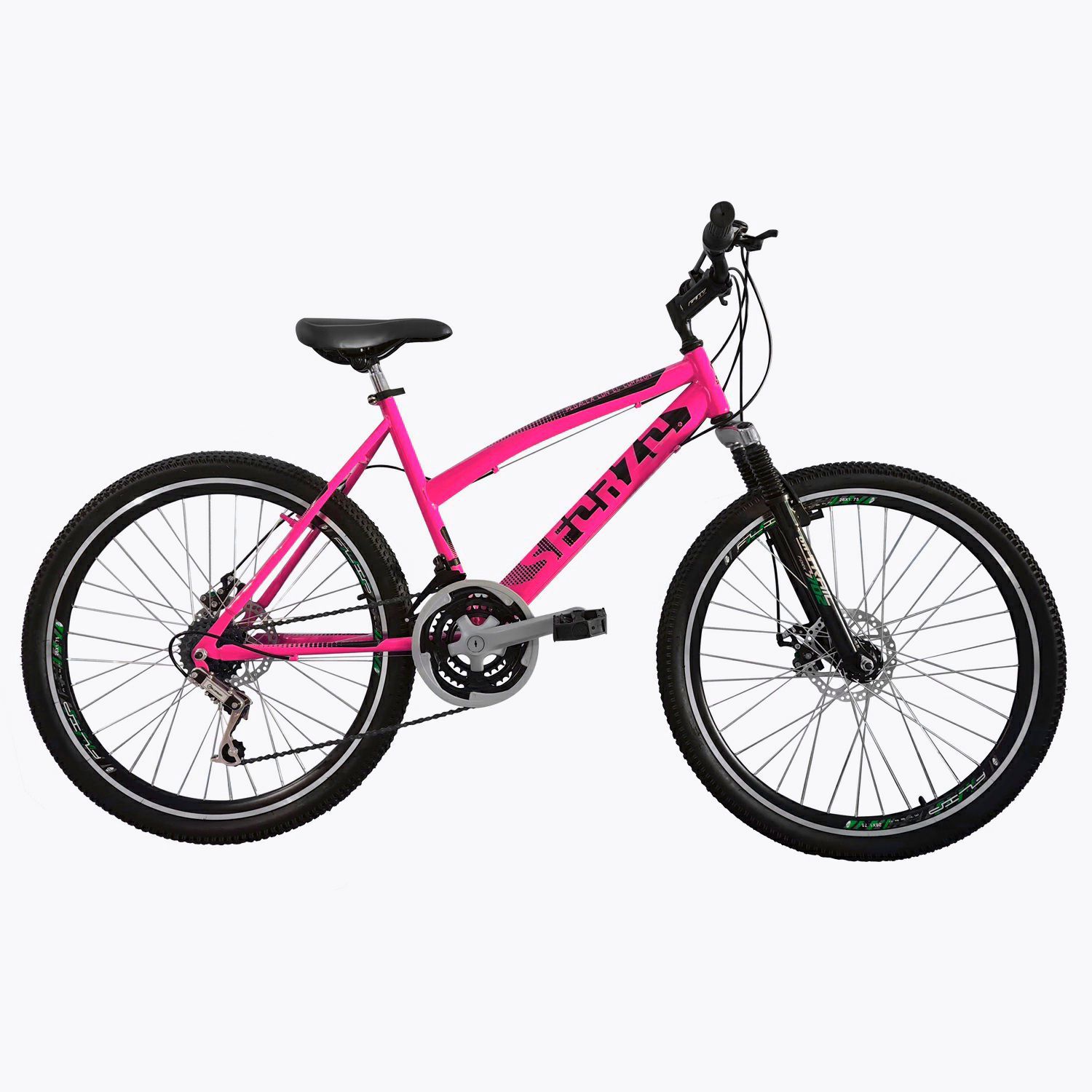 Bicicleta De Montaña Sforzo Shimano Dama R26 21V Talla M Disco
