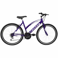 Bicicleta De Montaña Sforzo Dama R26 18V Talla M Sin Suspensión Doble Pared Morado