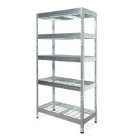 Estantería Metal 180x90x45 cm Galvanizado