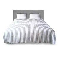 Forro Duvet Doble 200x240cm Rayas Azul