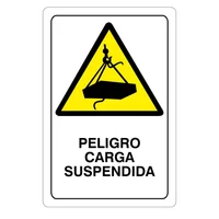 Señal Carga Suspendida 22X15Cm Poliestireno
