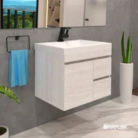 Mueble Viteli Cierre Lento Mali Con Lavamanos Génova 63X48 Cm Blanco