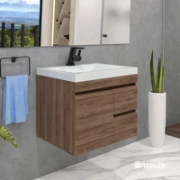 Kit Lavamanos Siena 63X48 Cm Blanco Con Mueble Viteli Cierre Lento Sikuani